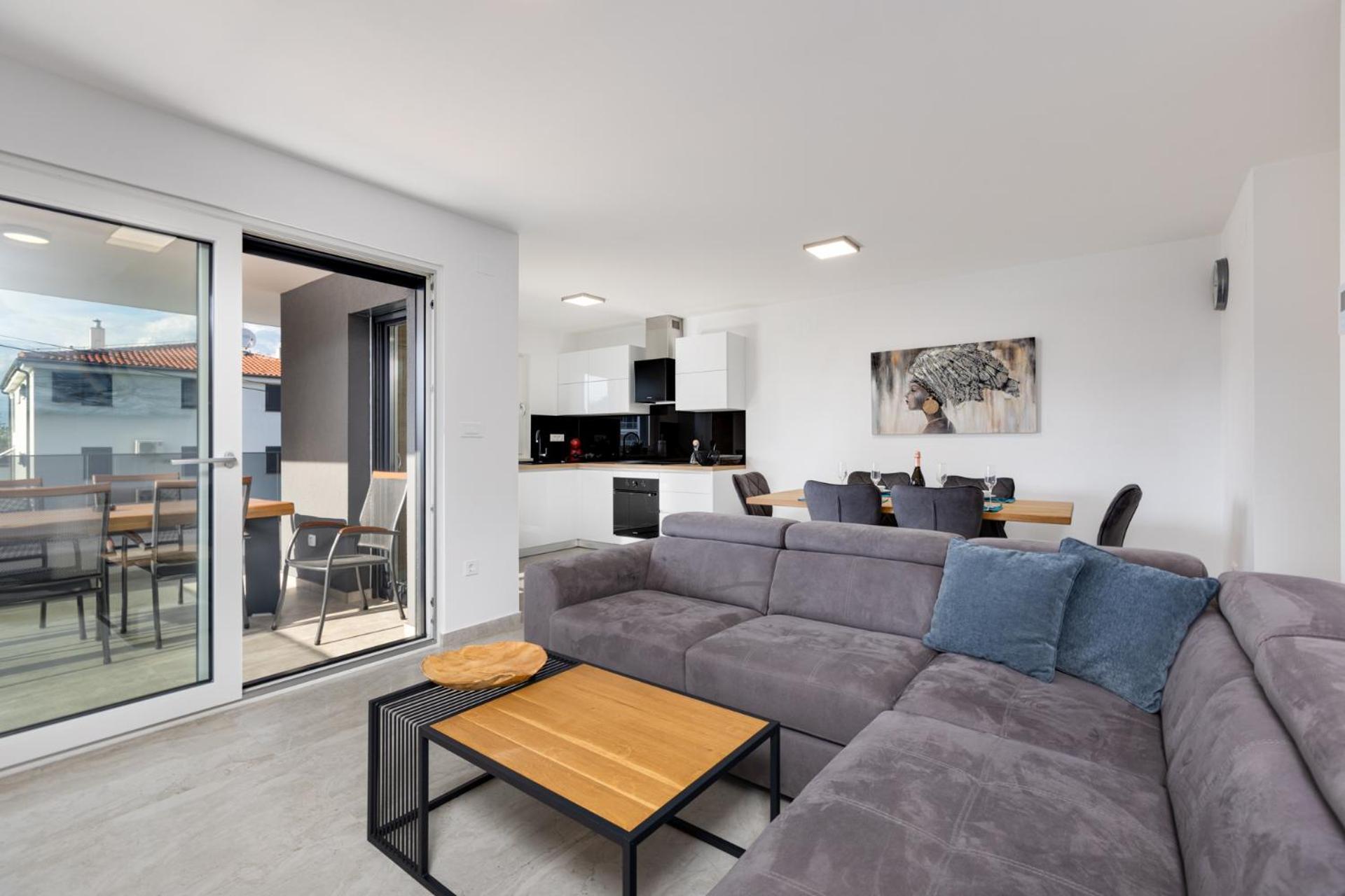 Apartma Skubic Murvica Vantacici Exterior foto